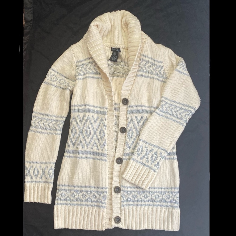 Girls’ Pattern Cardigan